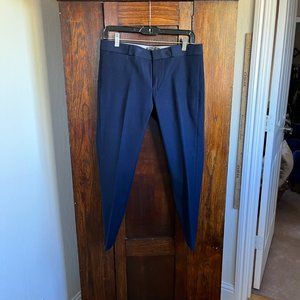 Banana Republic Sloan Womens Slacks, Navy, Size 6P in Excellent Condition